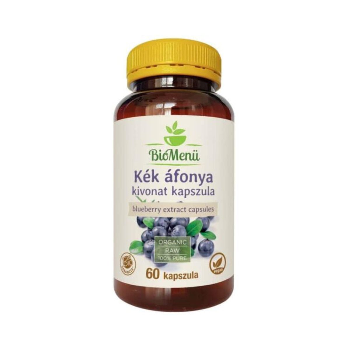 BioMenü bio kék áfonya kapszula 60 db