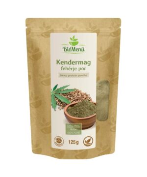 BioMenü bio kendermag fehérje por 125 g