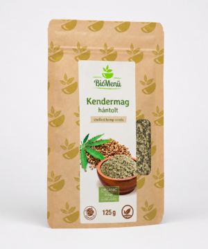 BioMenü bio kendermag hántolt 125 g