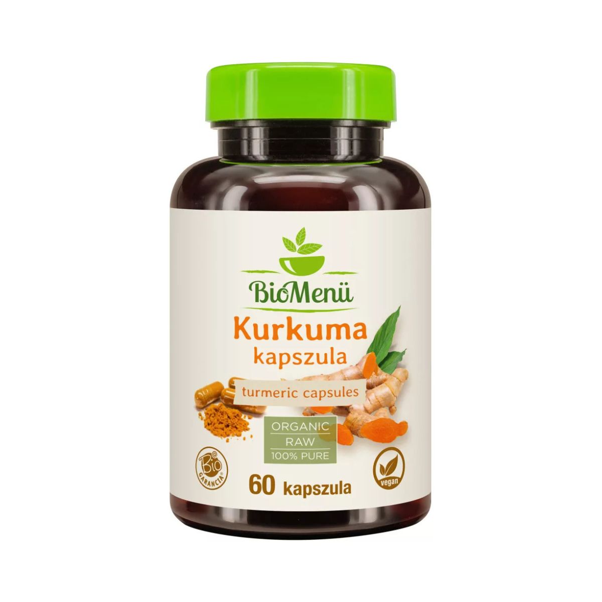 BioMenü bio kurkuma kapszula 60 db
