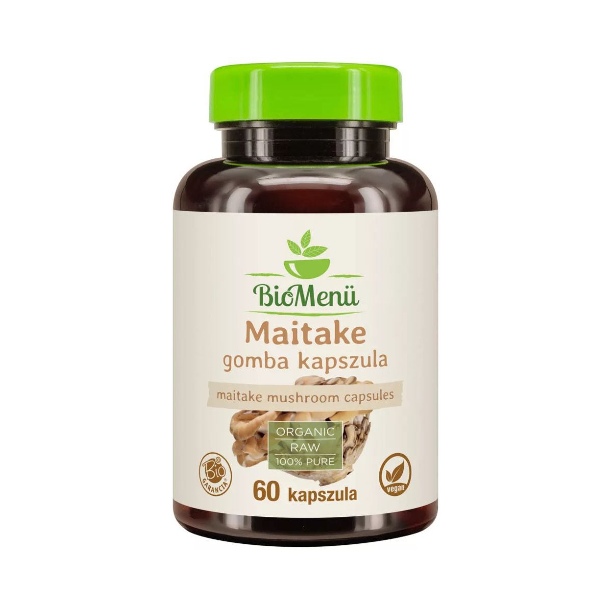 BioMenü bio maitake gomba kapszula 60 db