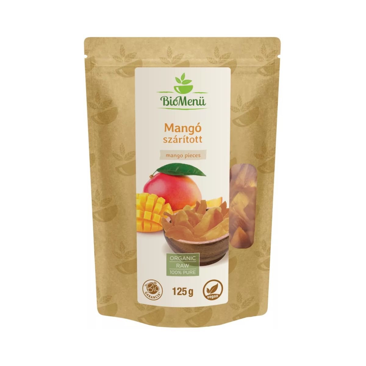 BioMenü bio mangó szárított 125 g