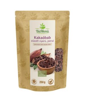 BioMenü bio perui zúzott nyers kakaóbab 250 g
