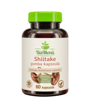 BioMenü bio shiitake gomba kapszula 60 db