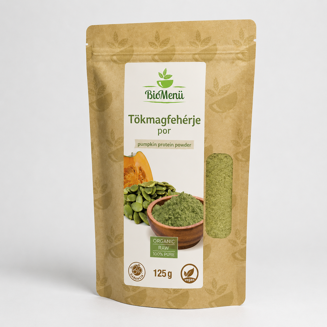 BioMenü bio tökmagfehérje por 125 g