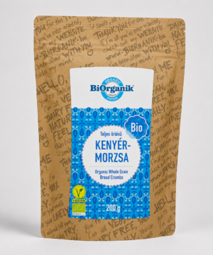 Biorganik bio kenyérmorzsa teljes kiorlésu 200 g