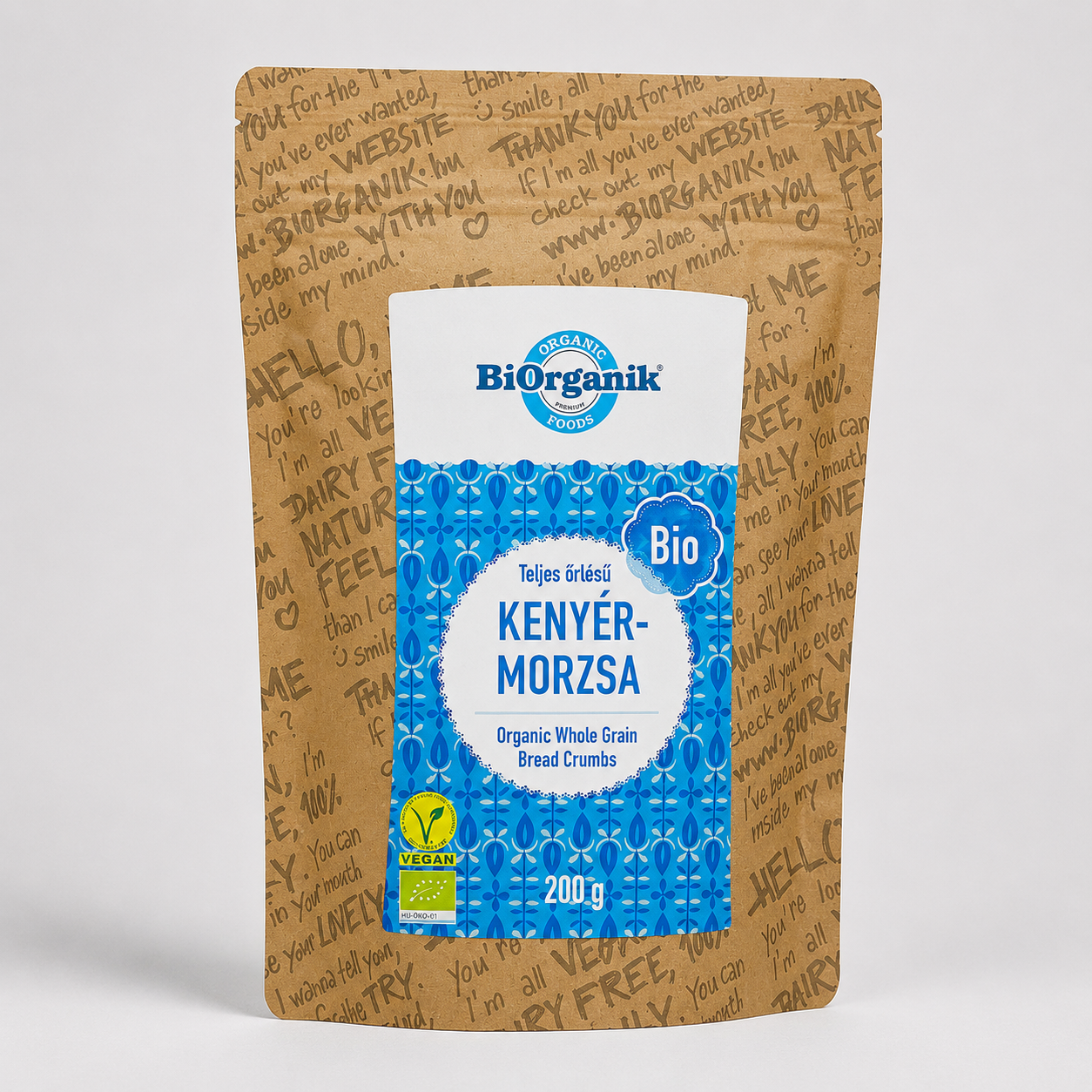 Biorganik bio kenyérmorzsa teljes kiorlésu 200 g