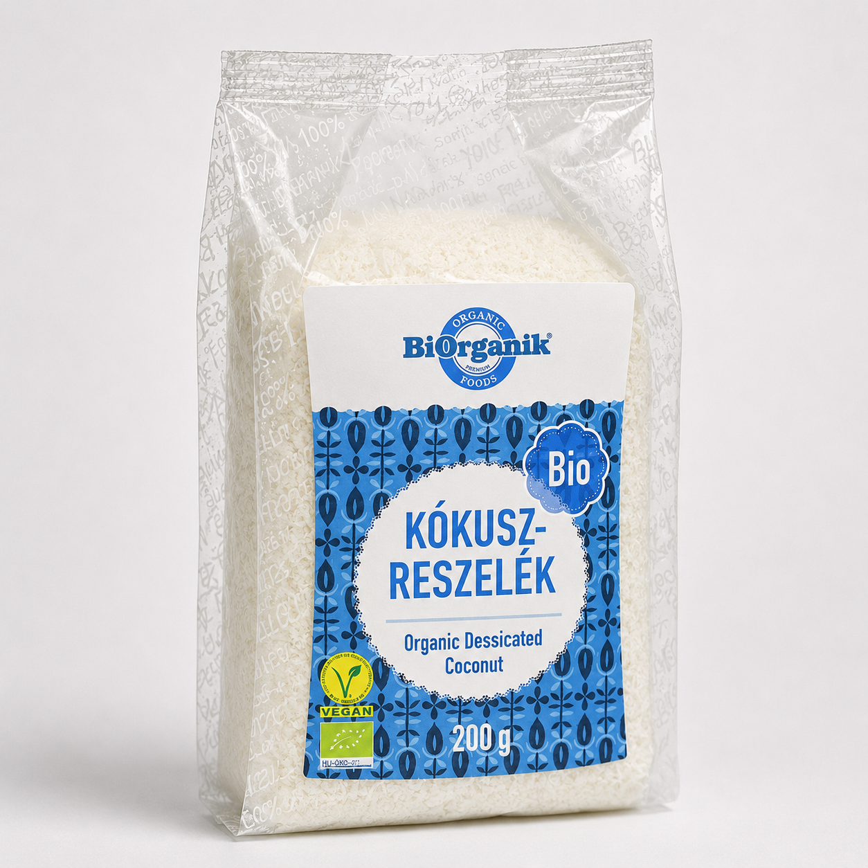Biorganik bio kókuszreszelék 200 g
