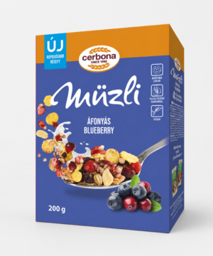 Cerbona müzli áfonyás 200 g