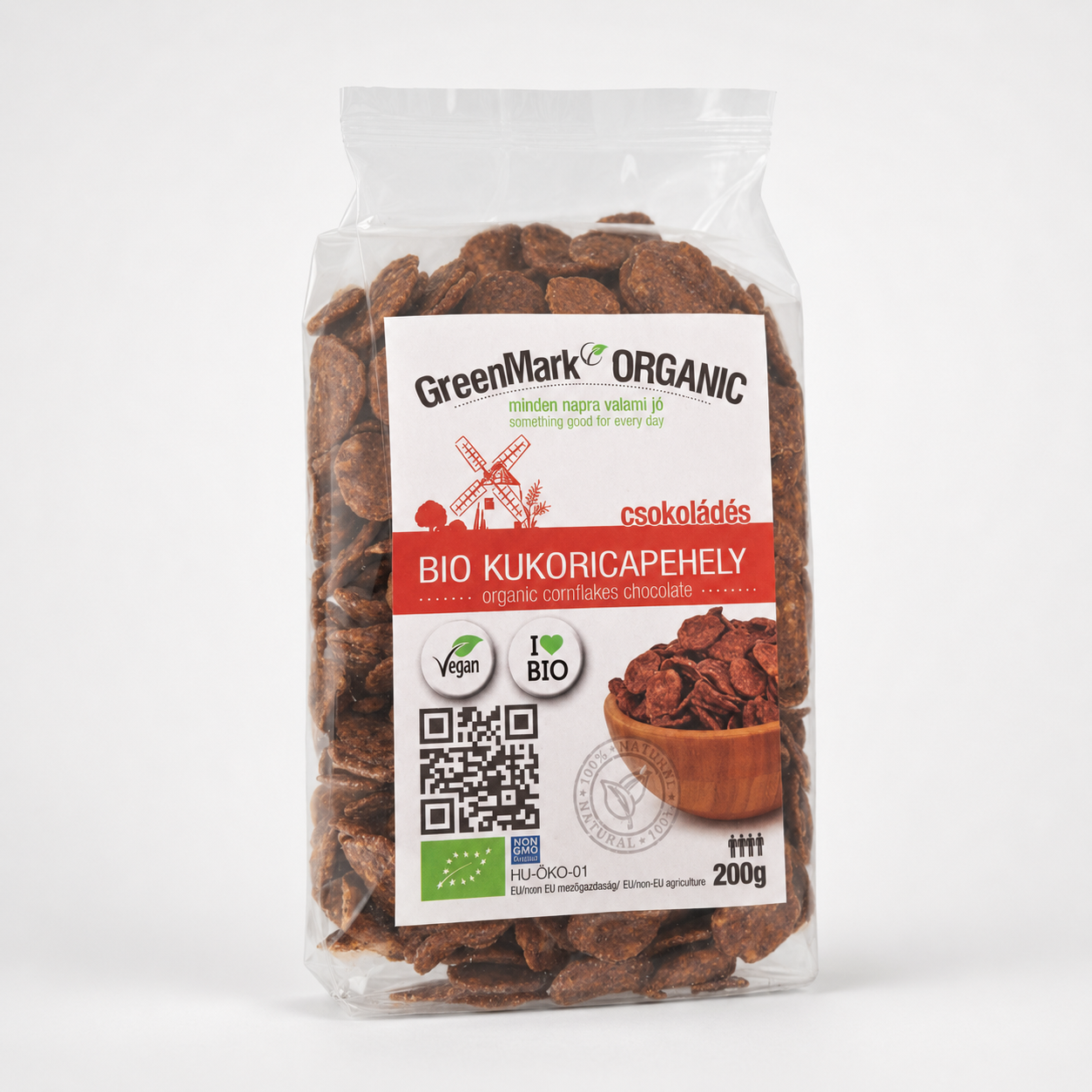 Greenmark bio müzli csokoládés 500 g