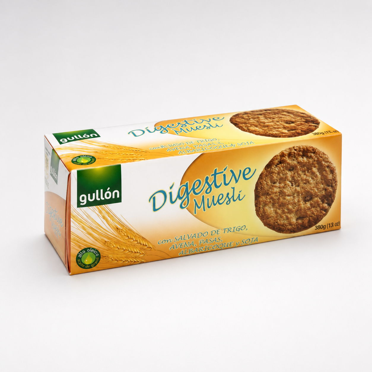 Gullón digestiv müzlis keksz 365 g