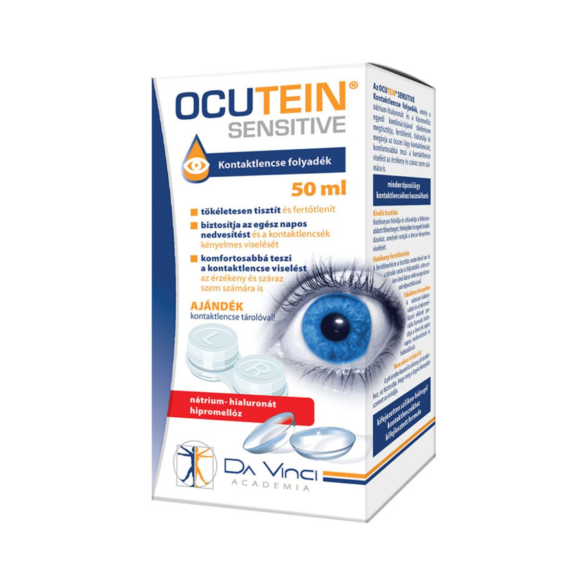 Ocutein Sensitive kontaktlencse folyadék
50ml