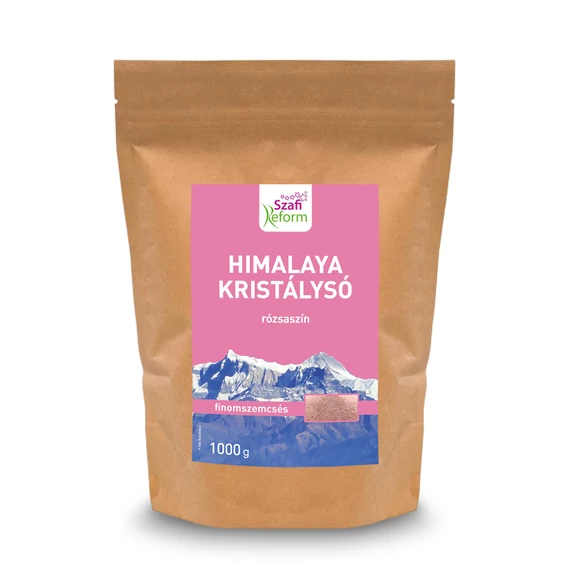 Szafi Reform Himalaya só (rózsaszín) finomszemcsés 1000g