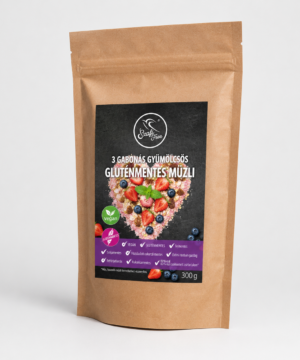 Szafi Free 3 gabonás gyümölcsös müzli (gluténmentes) 300 g