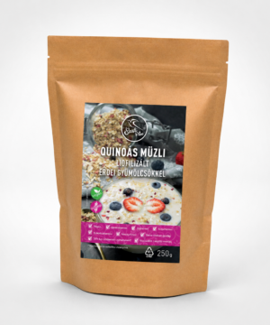 Szafi Free quinoás müzli liofilizált erdei gyümölcsökkel (gluténmentes) 250 g