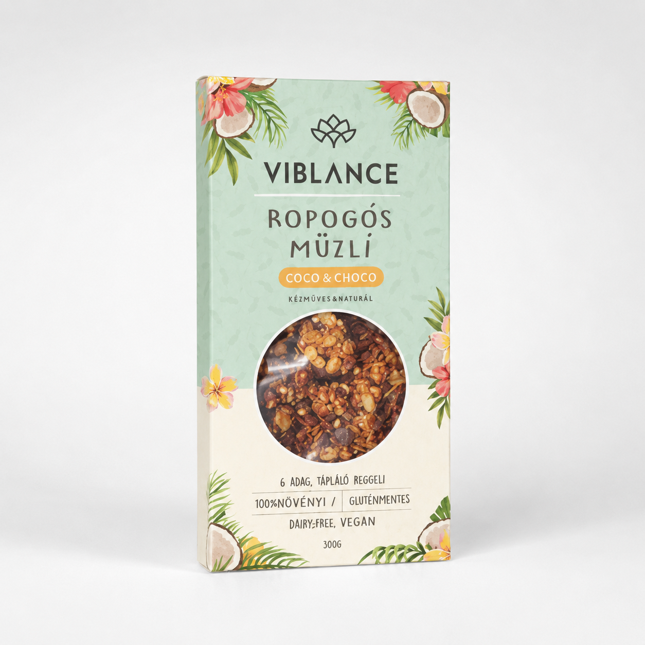 Viblance ropogós müzli coco&choco 300 g