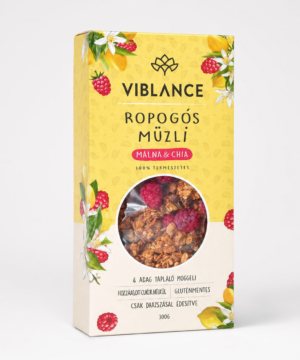 Viblance ropogós müzli málna&chia 300 g