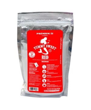 Yummy Sweet Red édesítőszer utántöltő csomag (25 kg cukor kiváltása) - Aszpartám mente - 150g