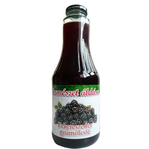Természet Áldása fekete szeder gyümölcslé 100% 1000 ml