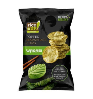 Rice Up chips wasabi ízű 60 g