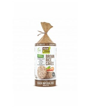 Rice Up fekete rizses puffasztott szelet natúr 120 g