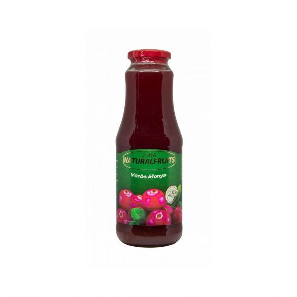 Jura vörös áfonya 100% cukor nélkül 1000 ml