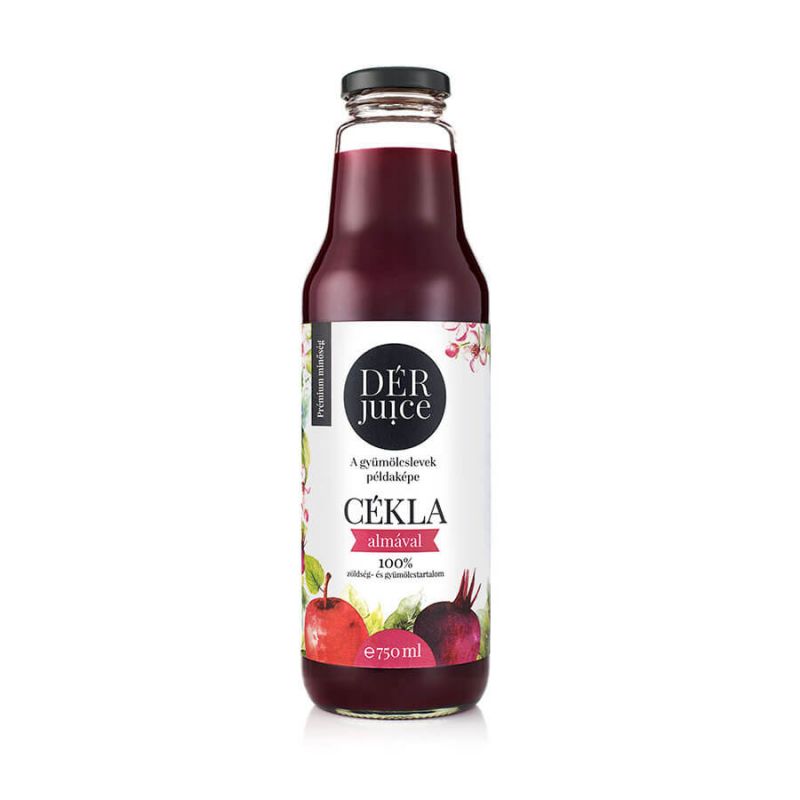 Dér juice cékla almával 70-30% 750 ml