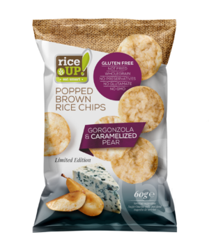 Rice Up chips gorgonzola sajtos ízu 60 g