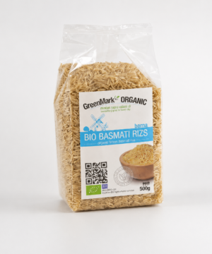 Greenmark bio basmati barnarizs 500 g