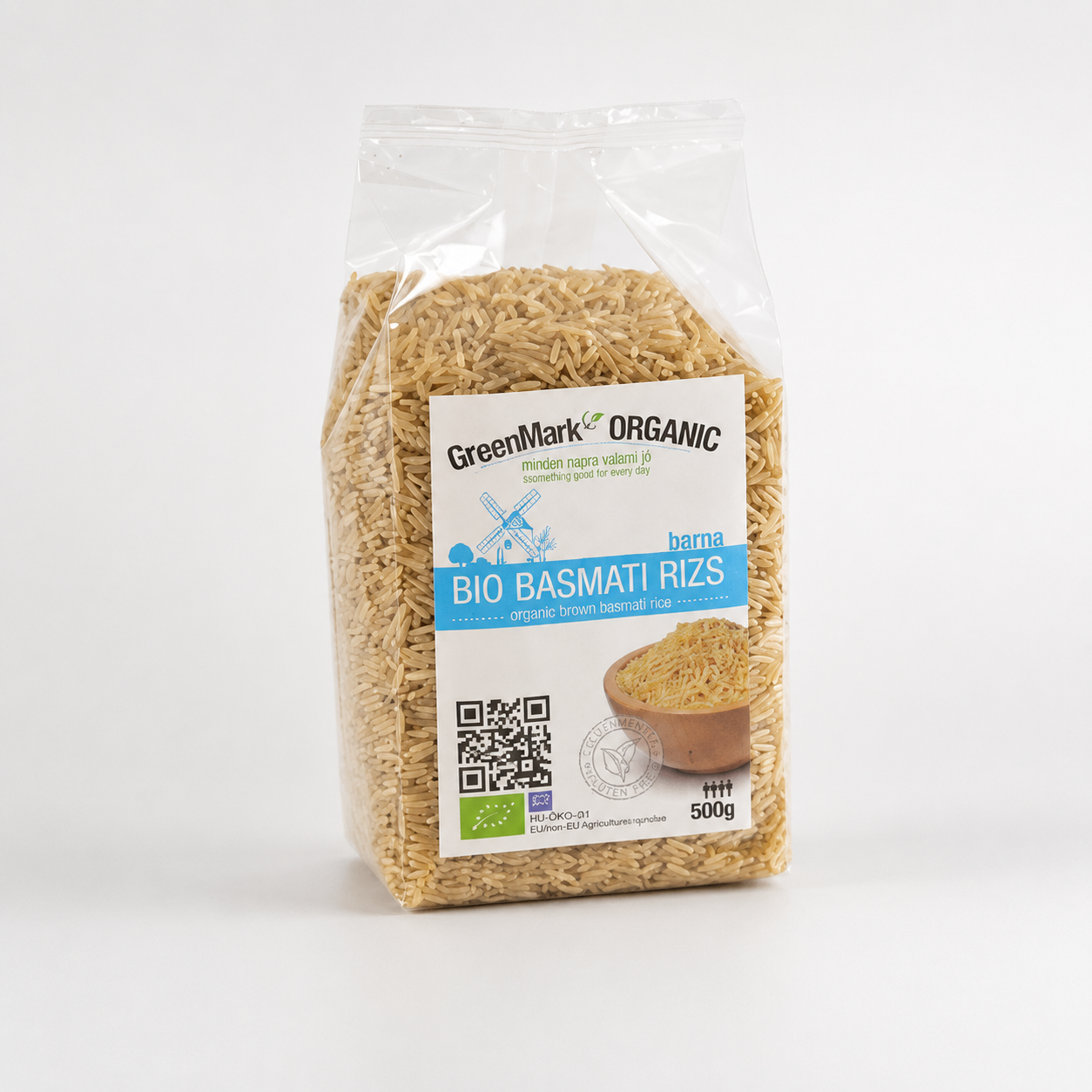 Greenmark bio basmati barnarizs 500 g