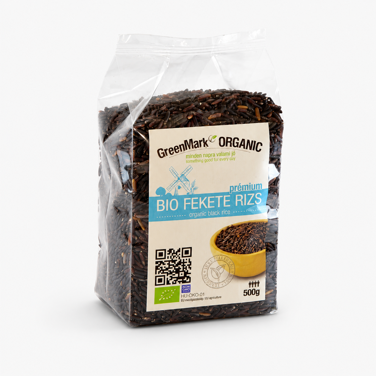 Greenmark bio fekete rizs 500 g